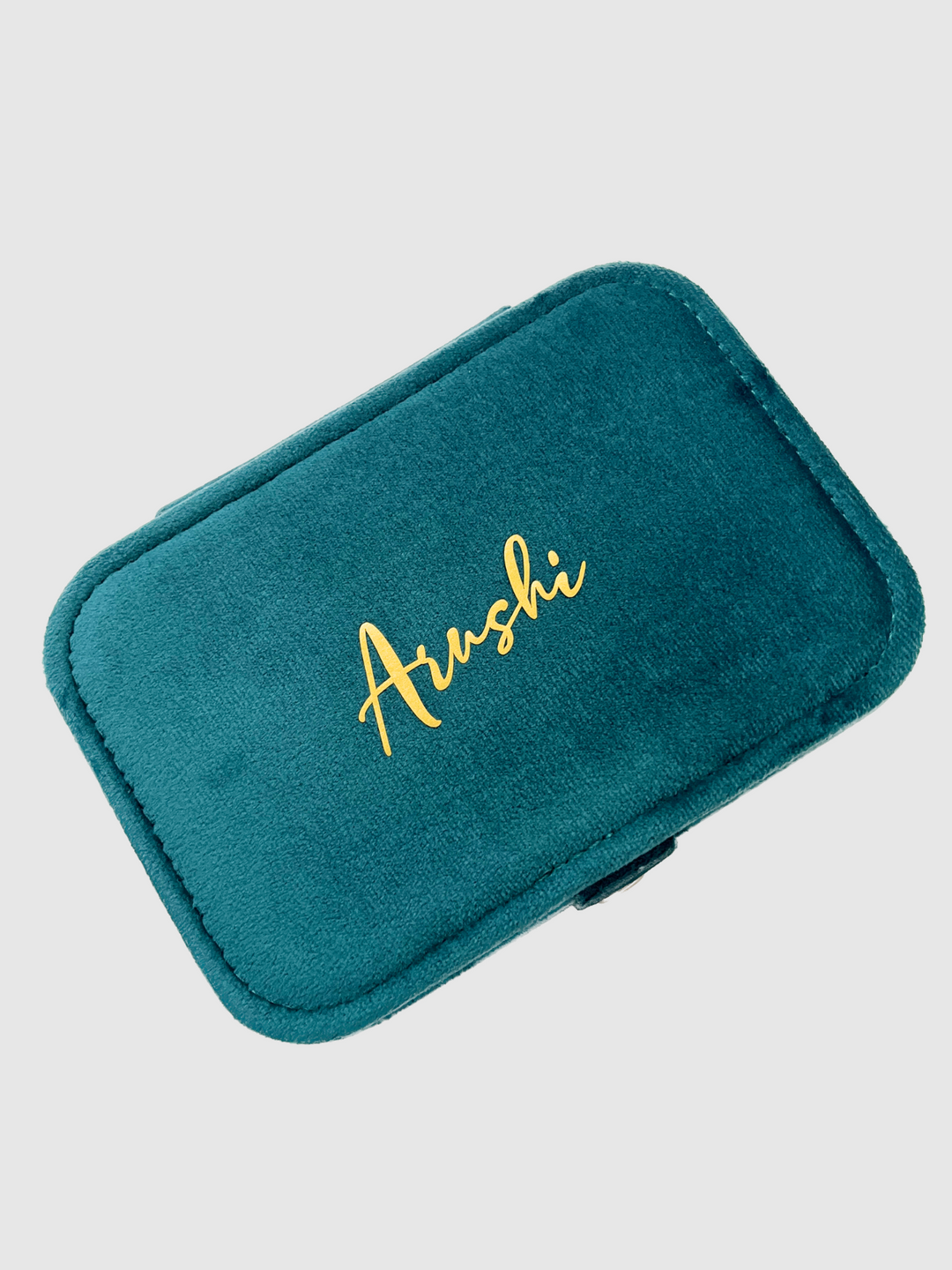 Velvet Jewellery Box 2.0 - Aquamarine