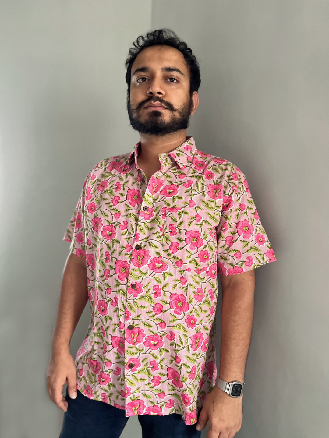 hand block print shirts