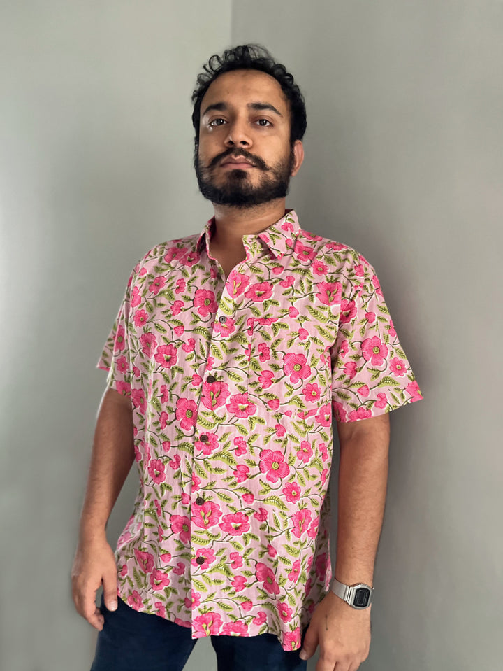 hand block print shirts
