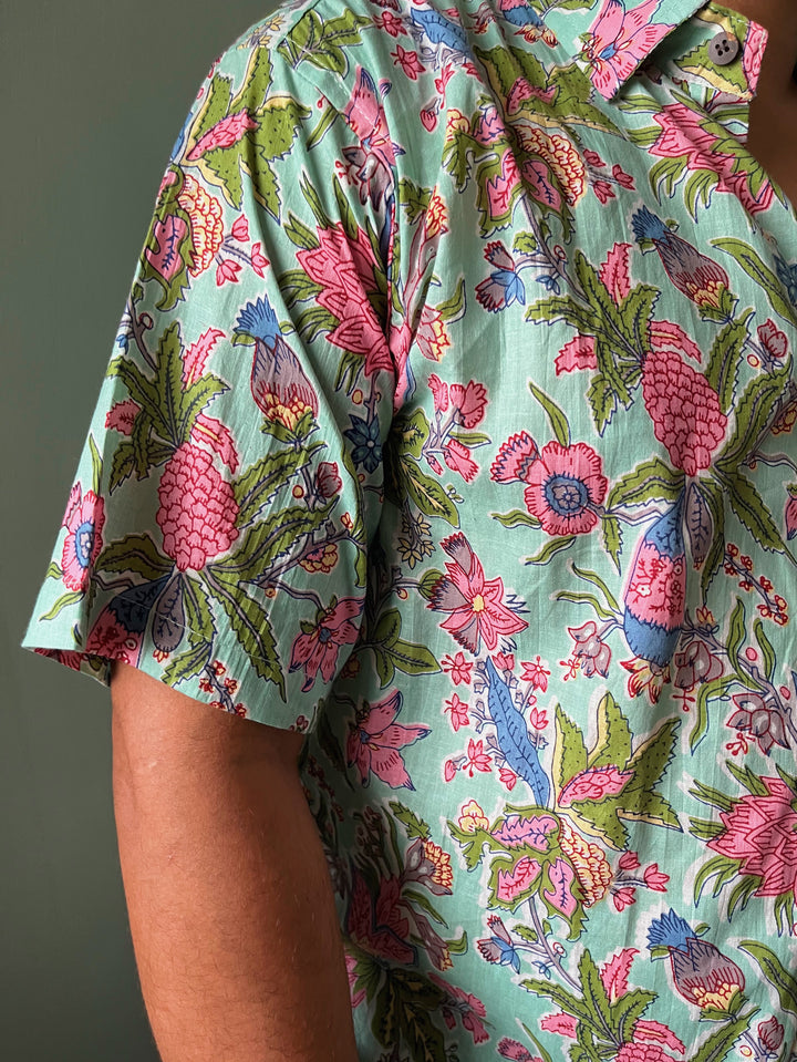 hand block print shirts
