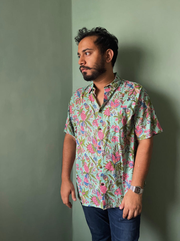 indian block print shirts