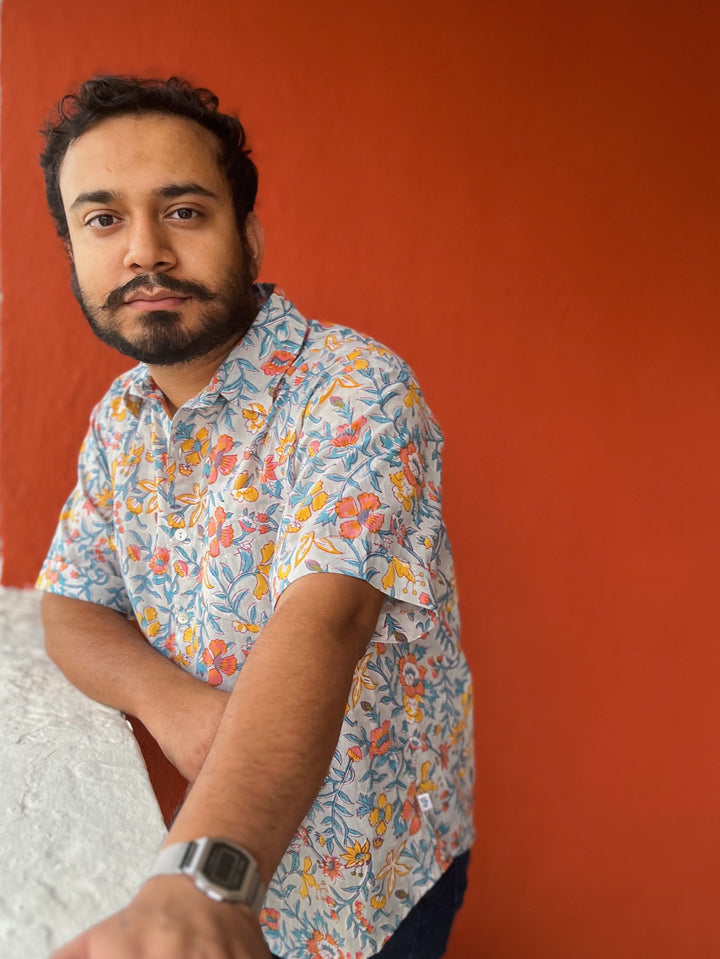 hand block print shirts