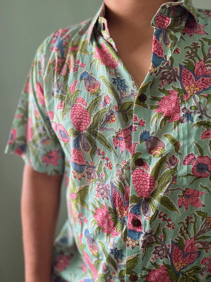 floral shirts for men