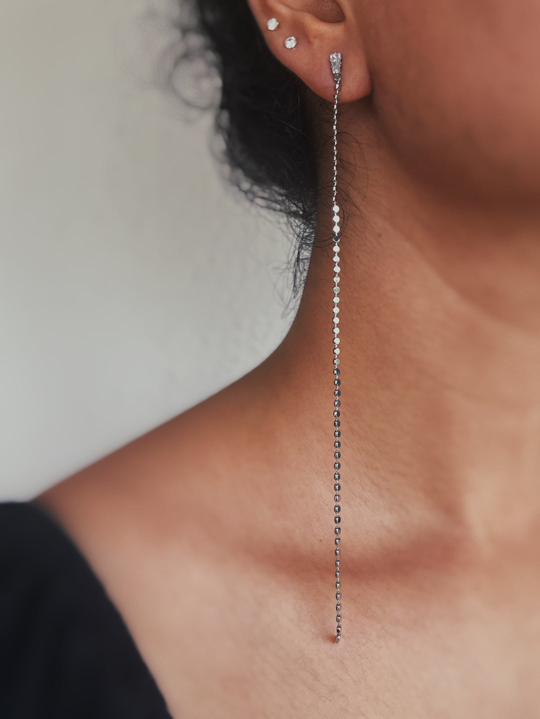 Gemma Earrings - Silver