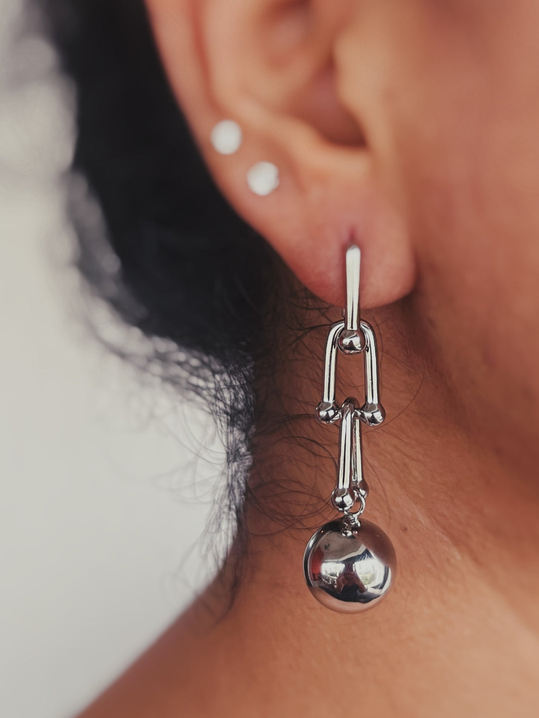 Ball & Chain Earrings
