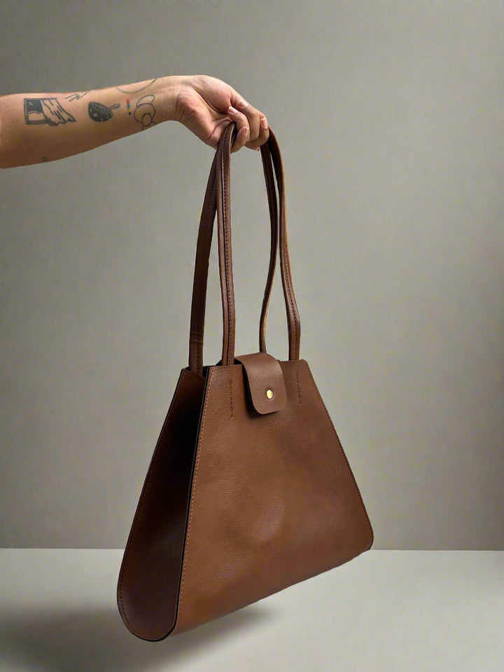 Prism Tote - Tan