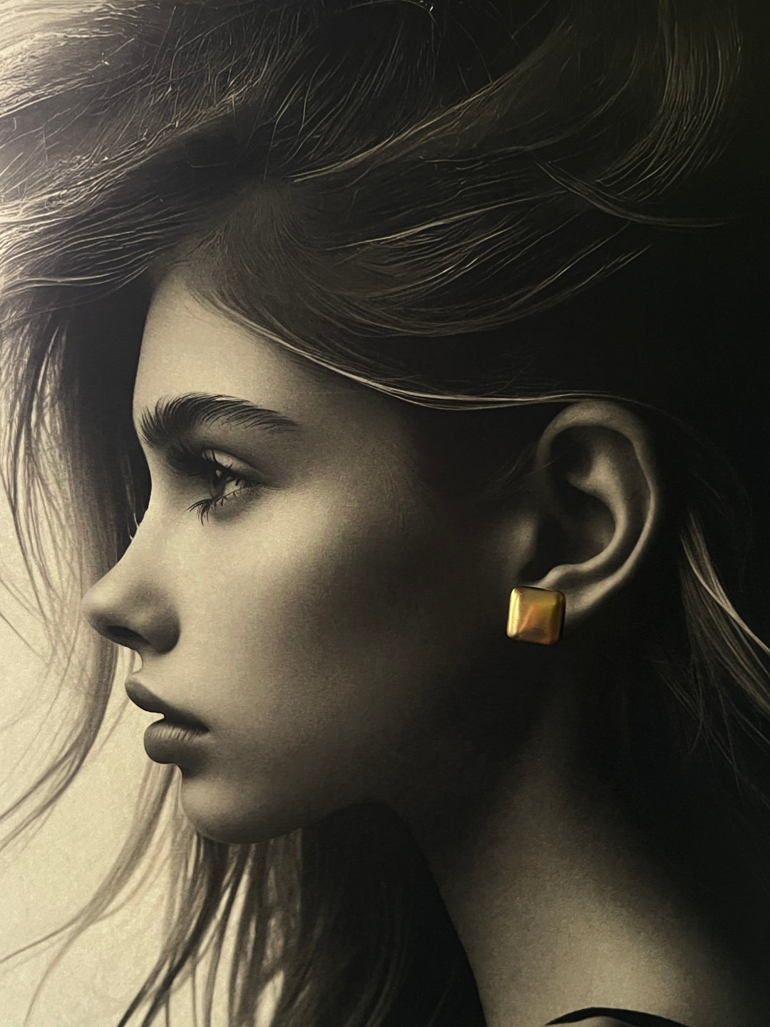 Lynx Earrings - Gold