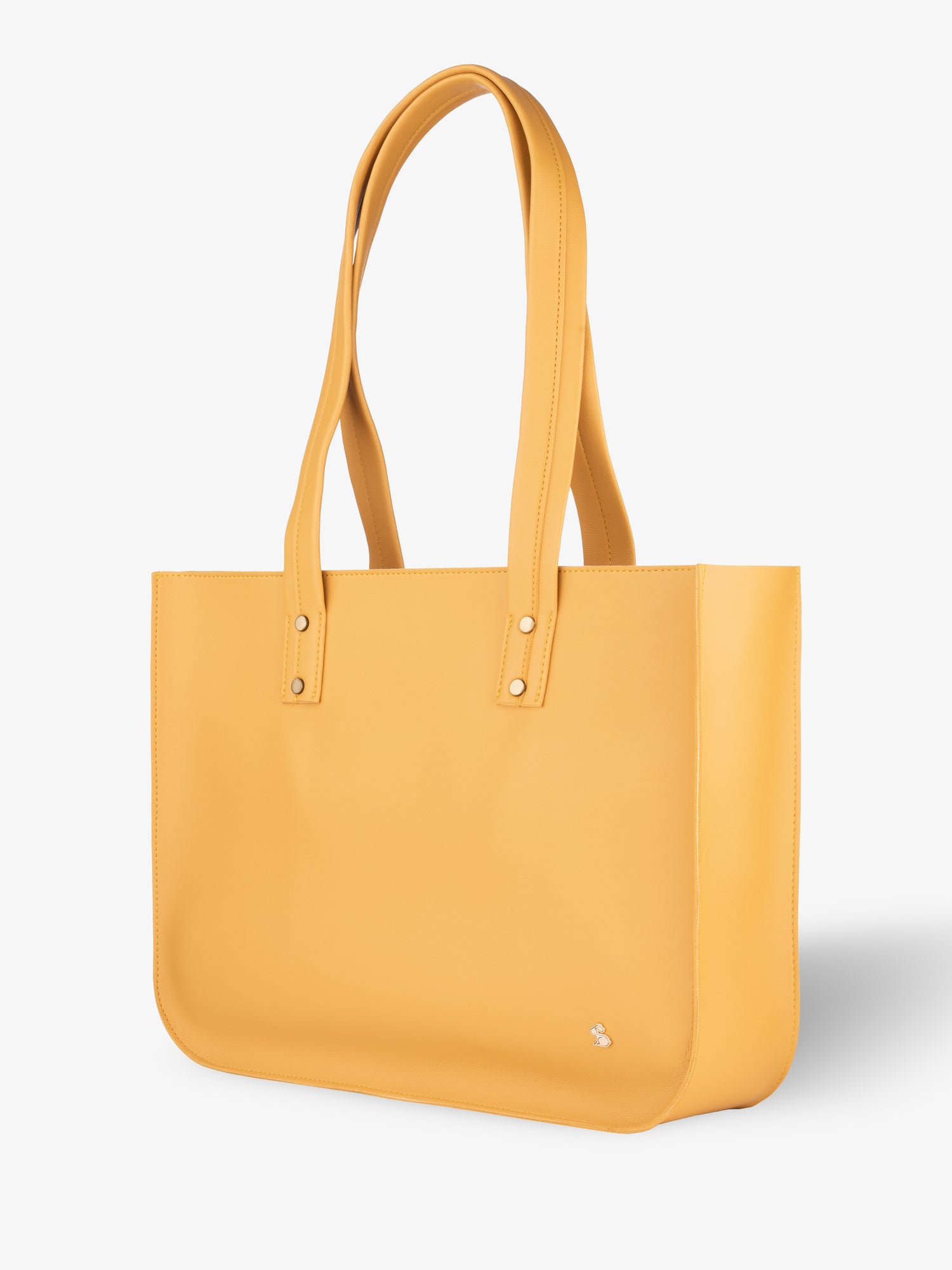 orange tote bag