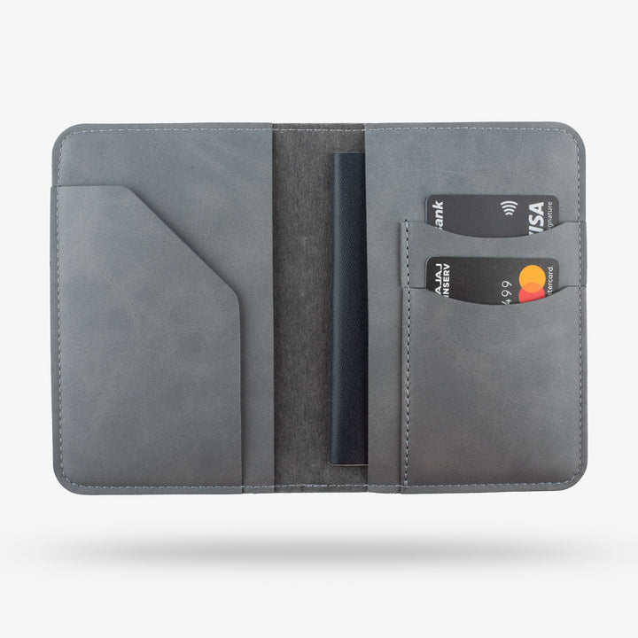 Passport Cover - Grey