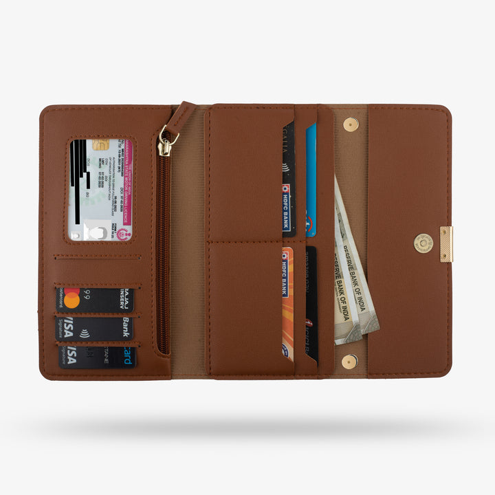 faux leather wallet