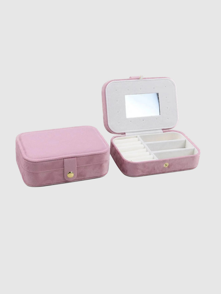 Velvet Jewellery Box 2.0 - Pink