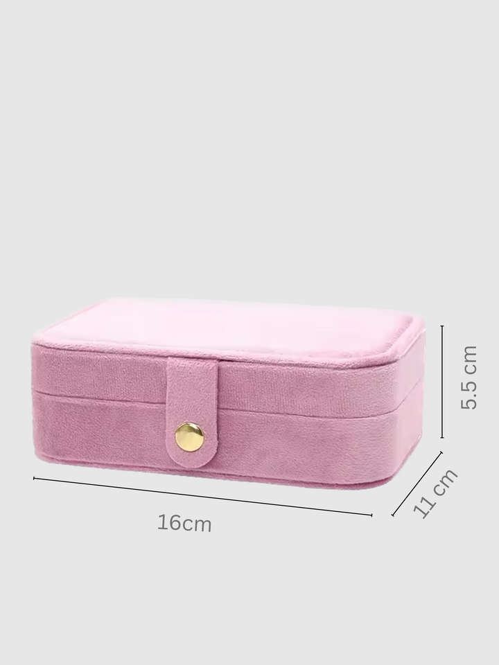 Velvet Jewellery Box 2.0 - Pink