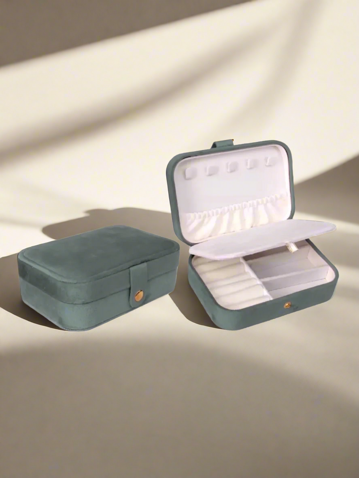 Velvet Jewellery Box 2.0 - Grey