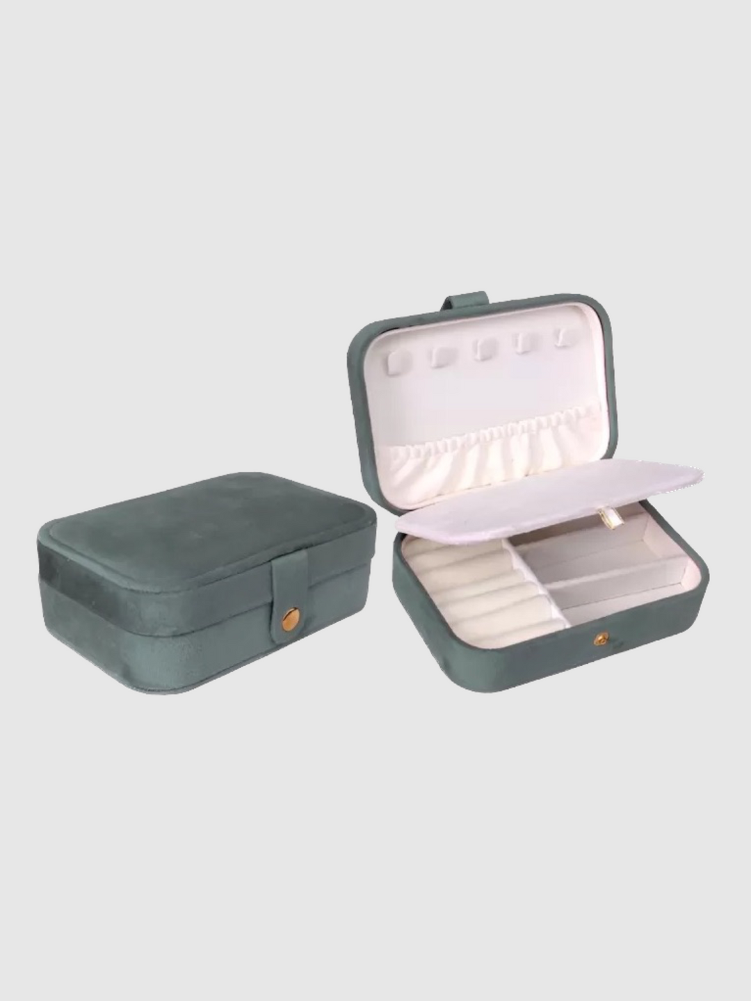 Velvet Jewellery Box 2.0 - Grey