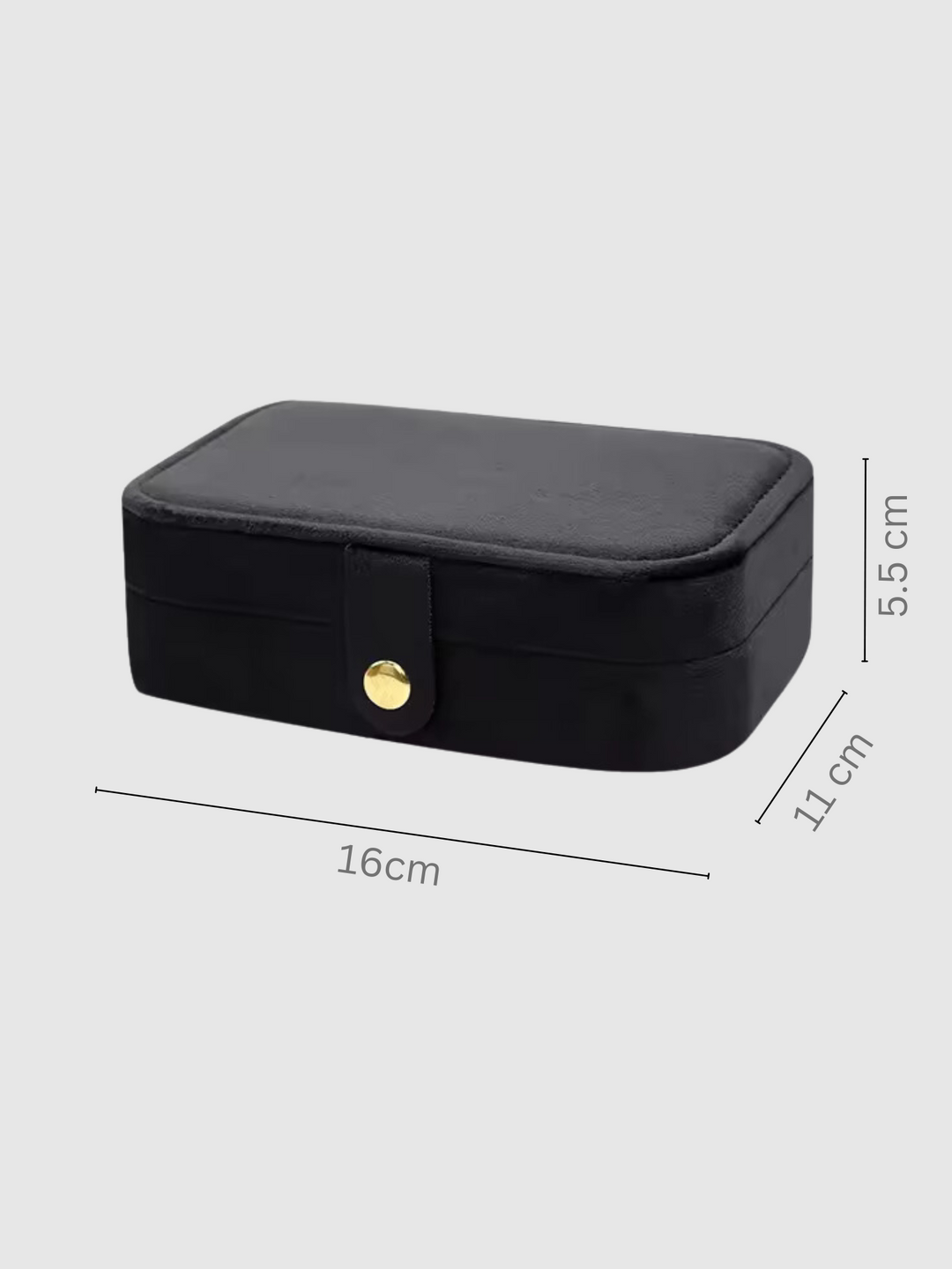 Velvet Jewellery Box 2.0 - Black