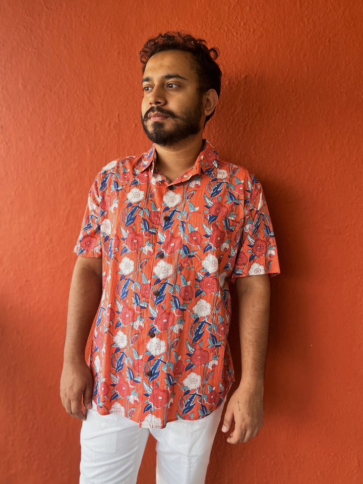 hand block print shirts