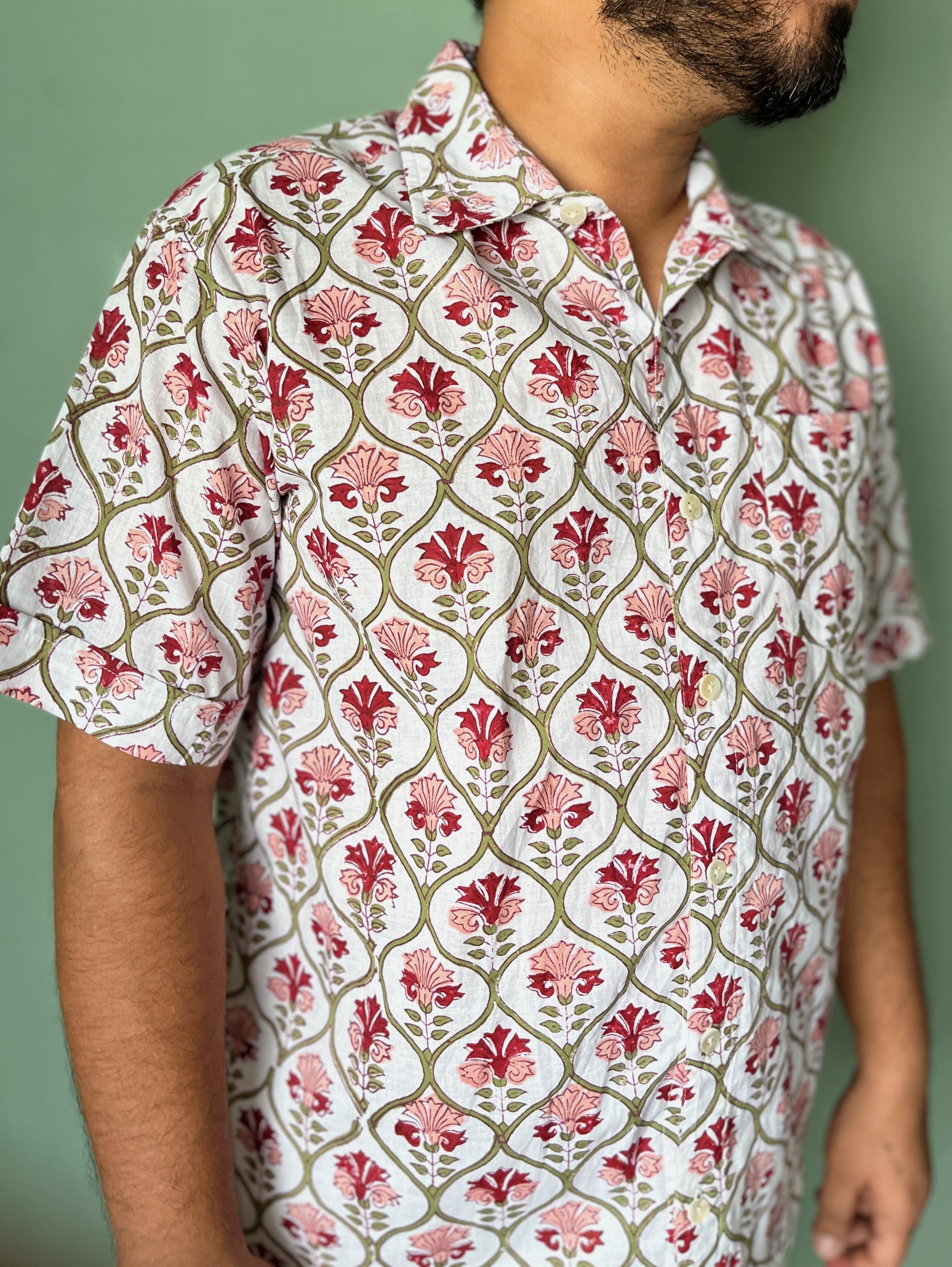 floral shirts for men