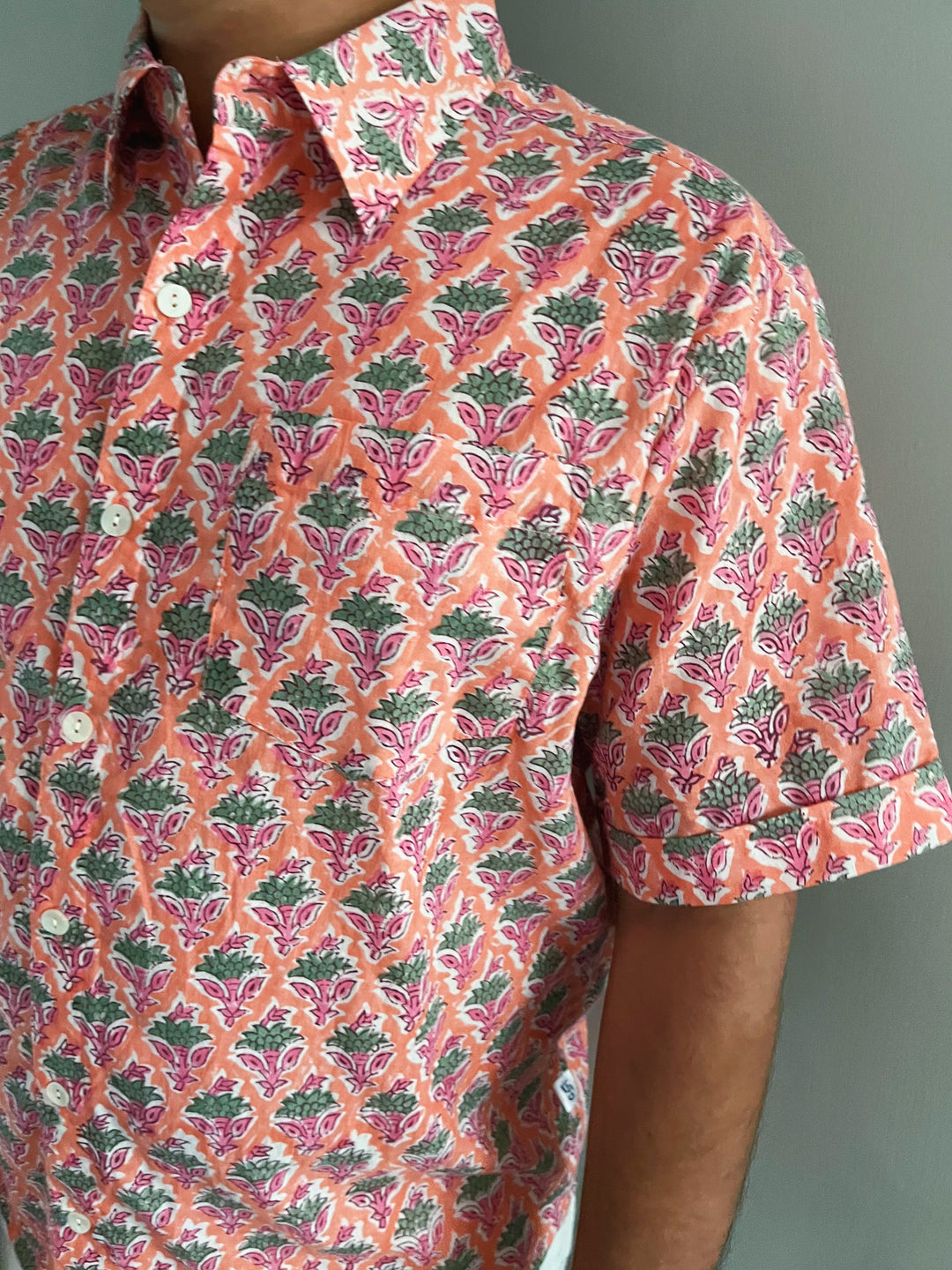 hand block print shirts