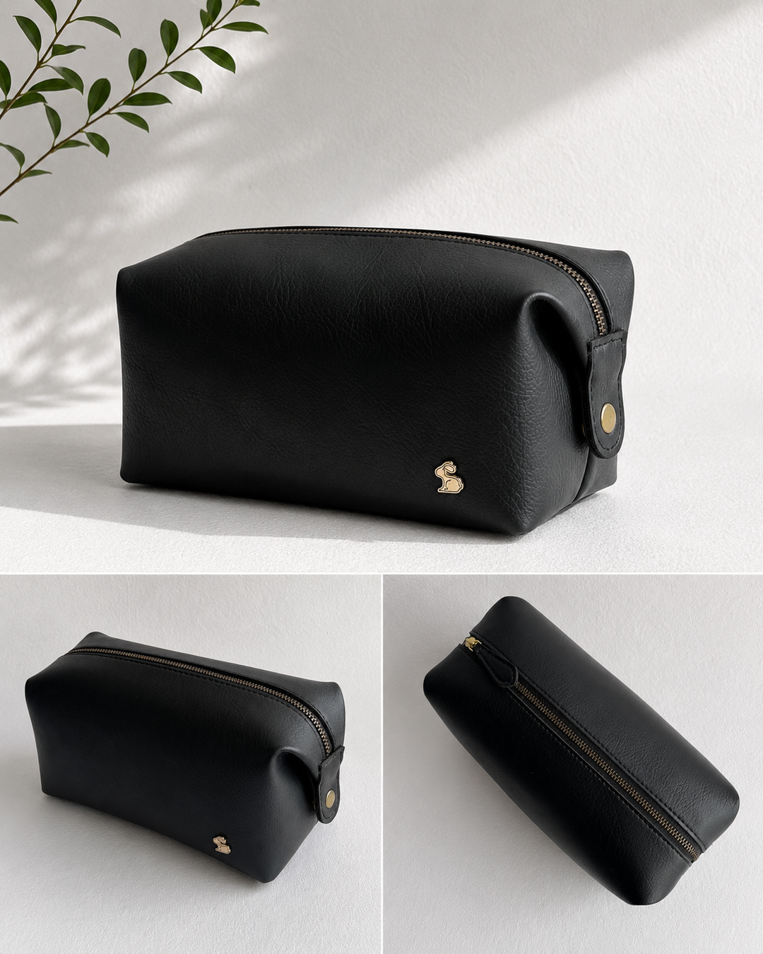 Personalised Travel Pouch - Black