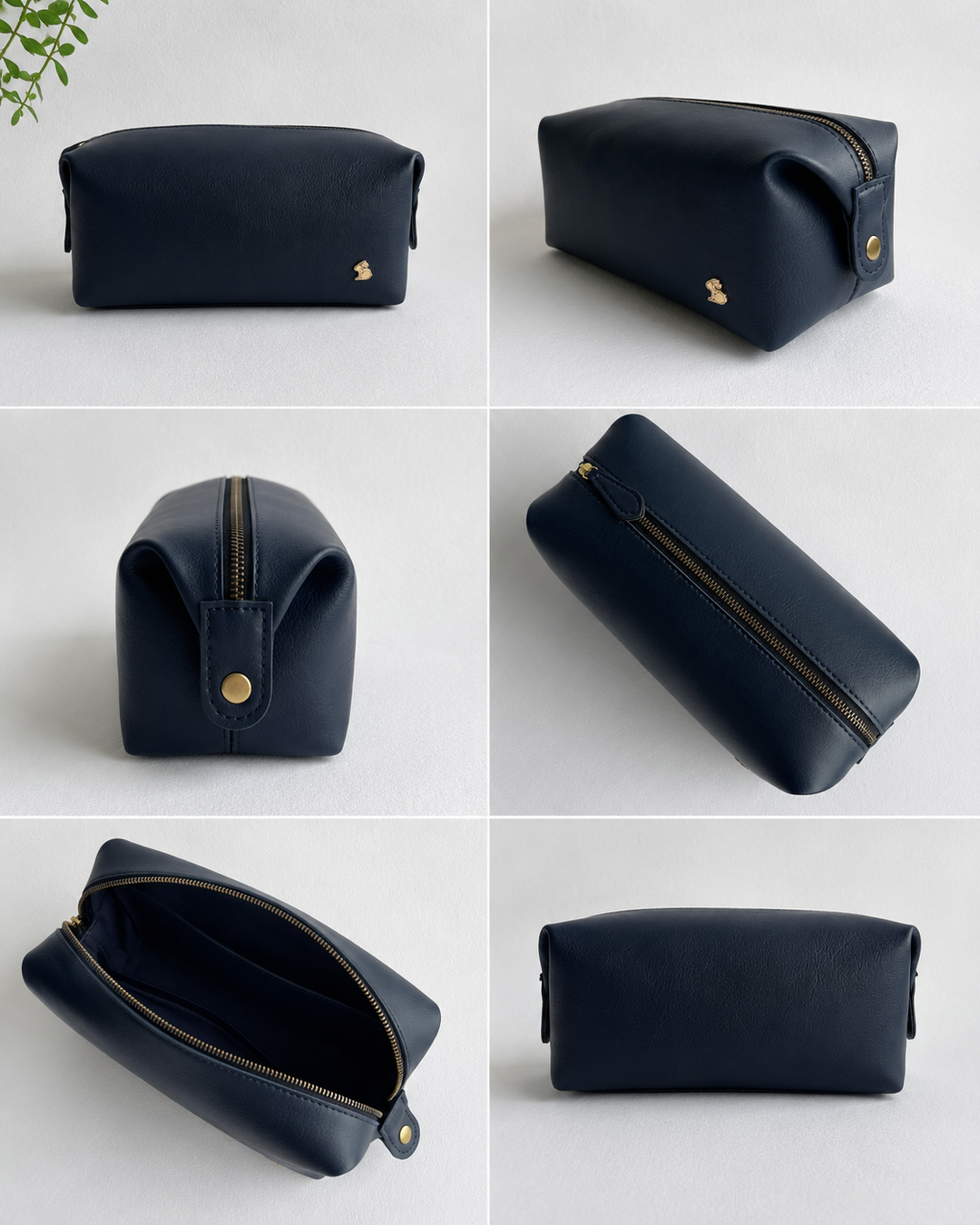 Personalised Travel Pouch - Navy Blue