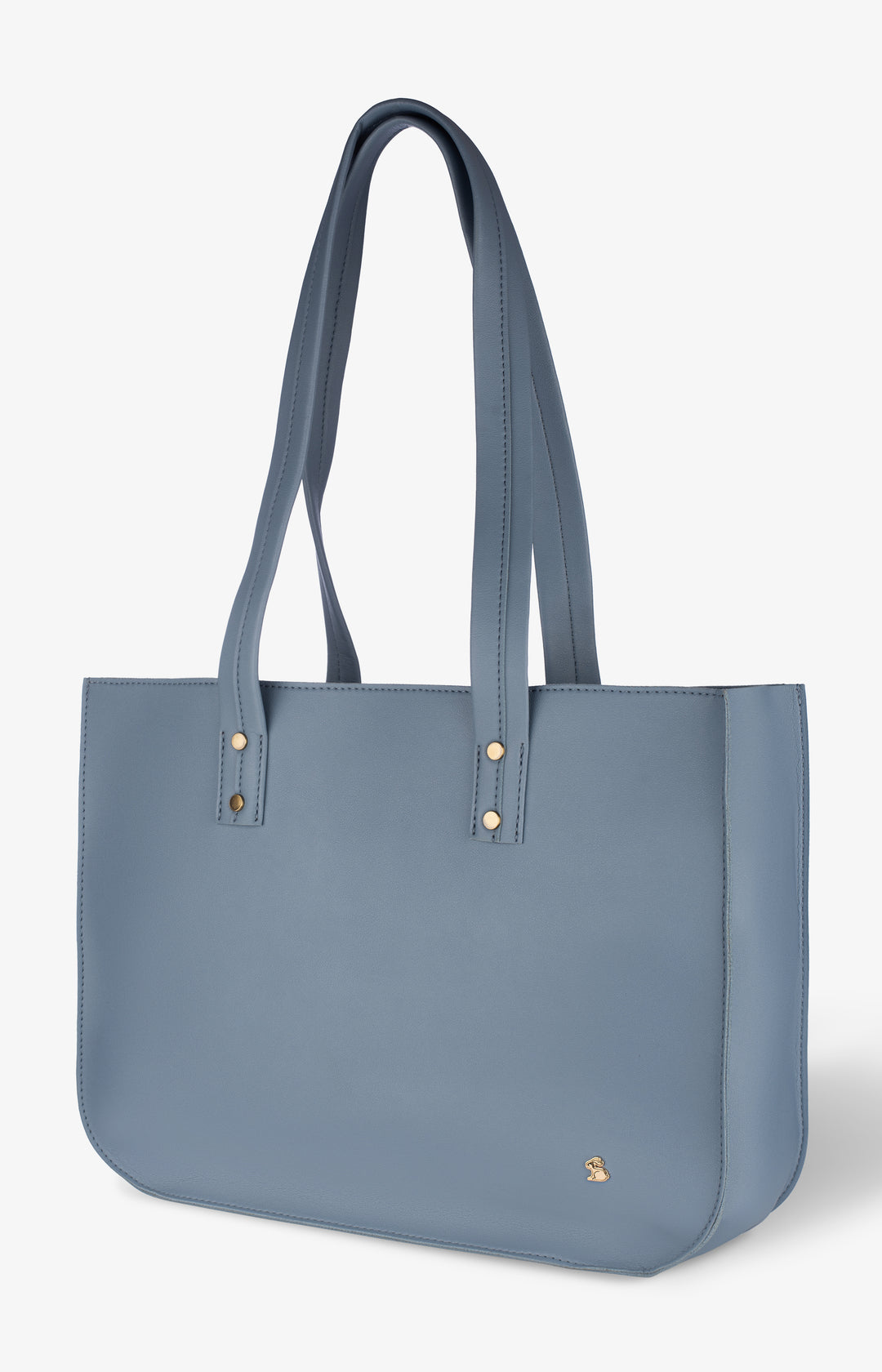 The Basic Tote- Sky Blue