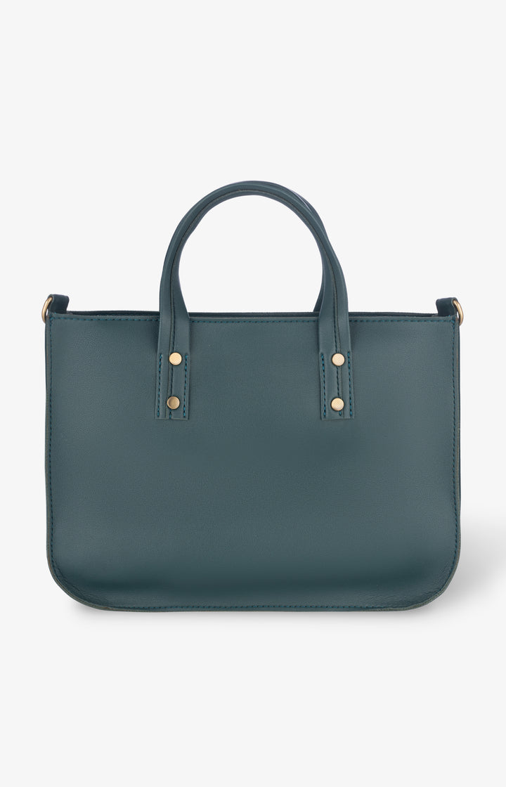 The Basic Tote - Mini - Peacock