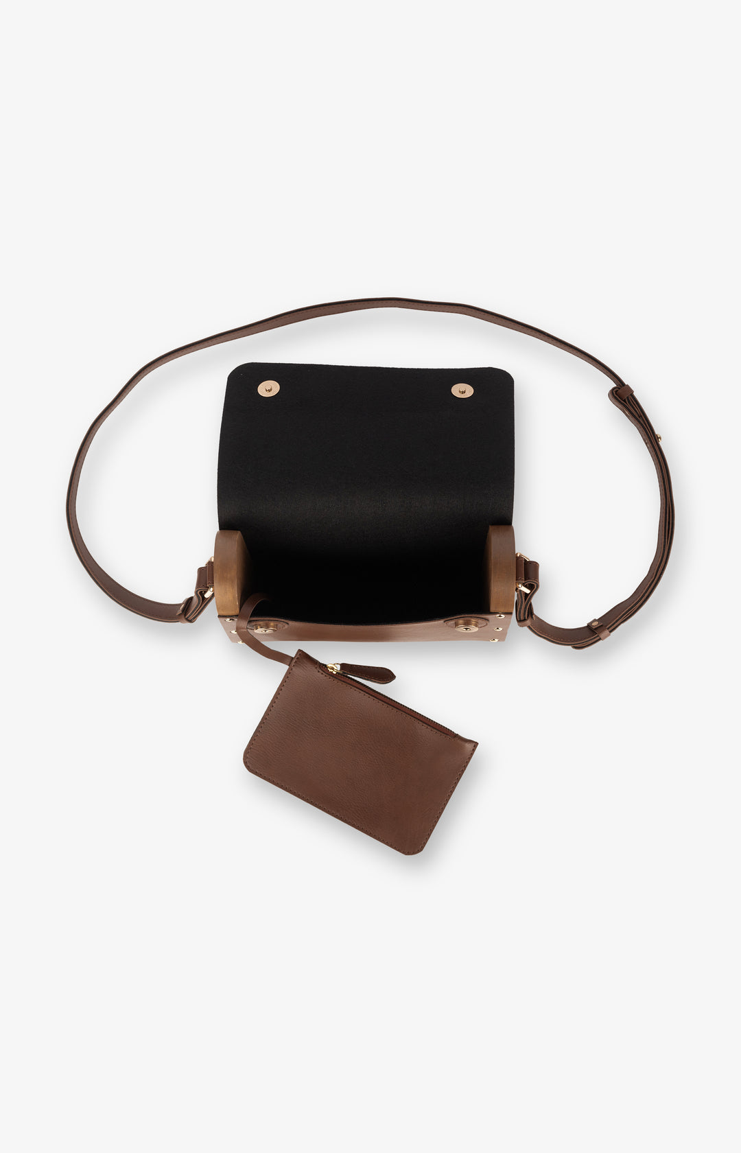 Capsule Sling Bag - Tan