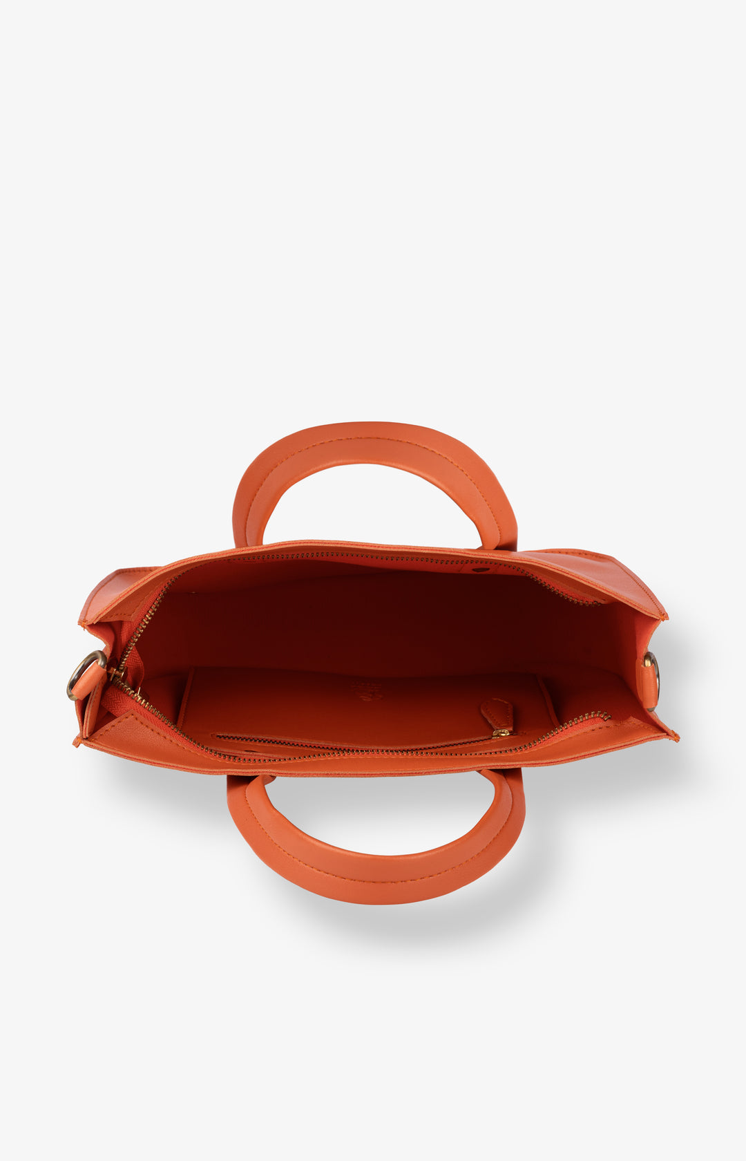 The Basic Tote - Mini - Tangerine