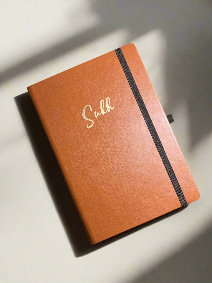 Personalised Hardbound A5 Notebook