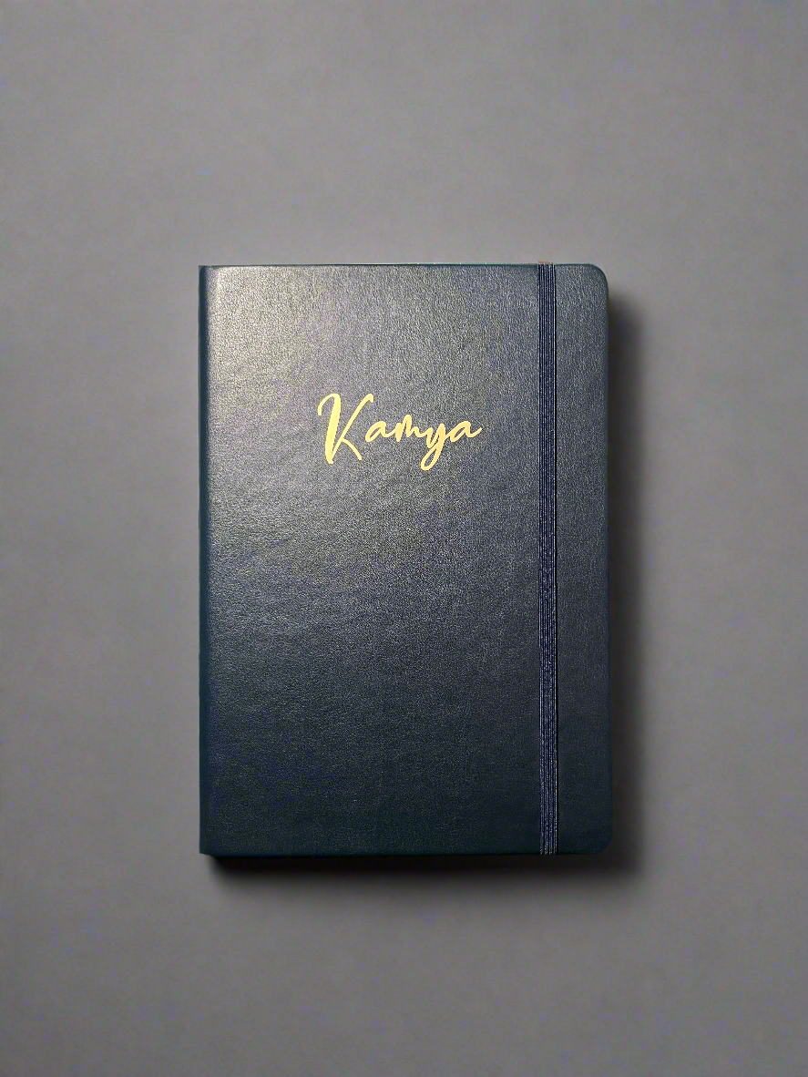 Personalised Hardbound A5 Notebook