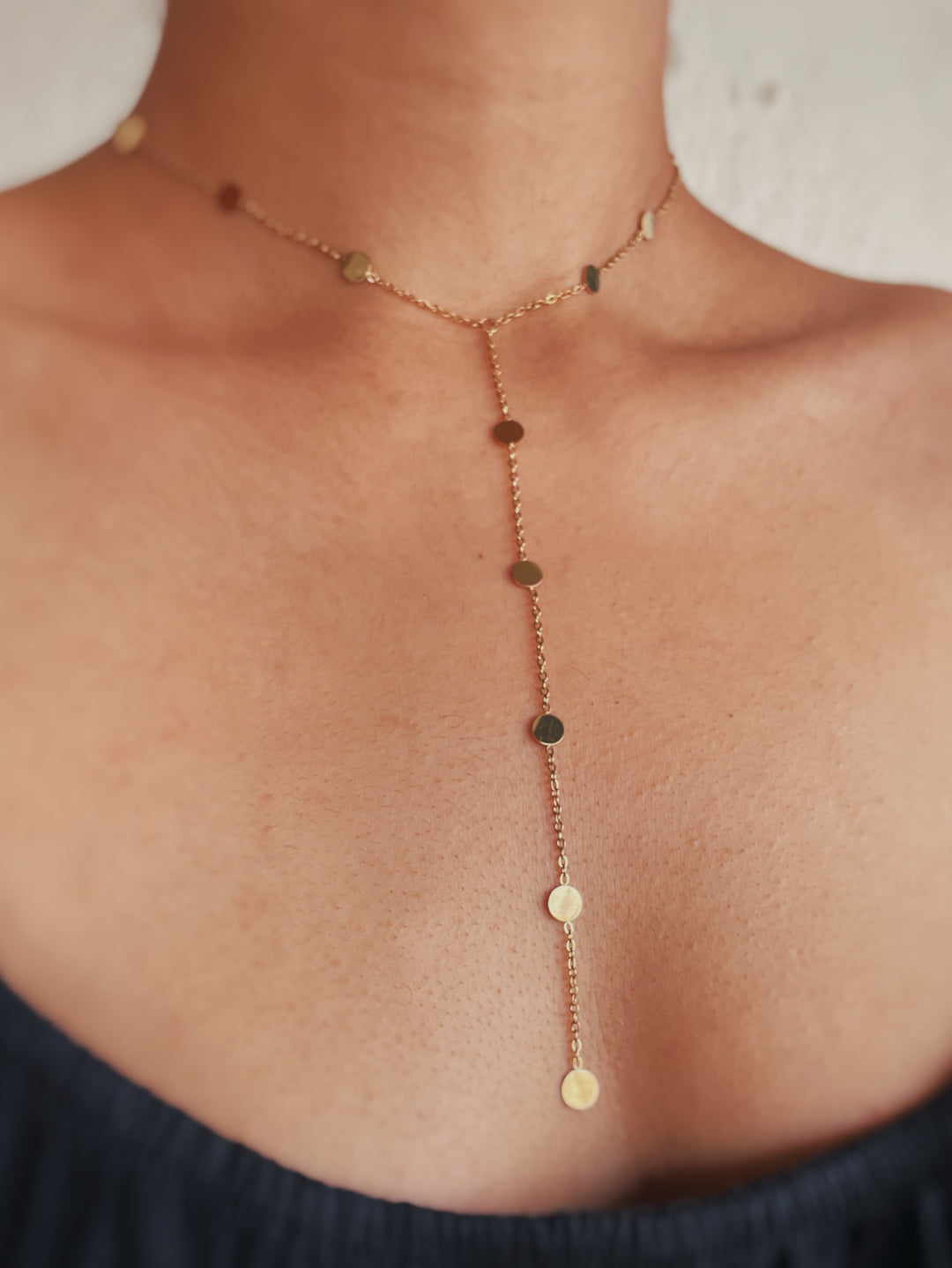 Moon Drop Necklace