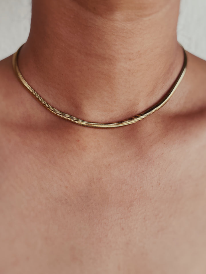 Slim Serpent Chain Necklace