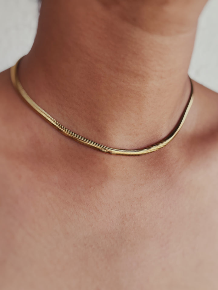 Slim Serpent Chain Necklace