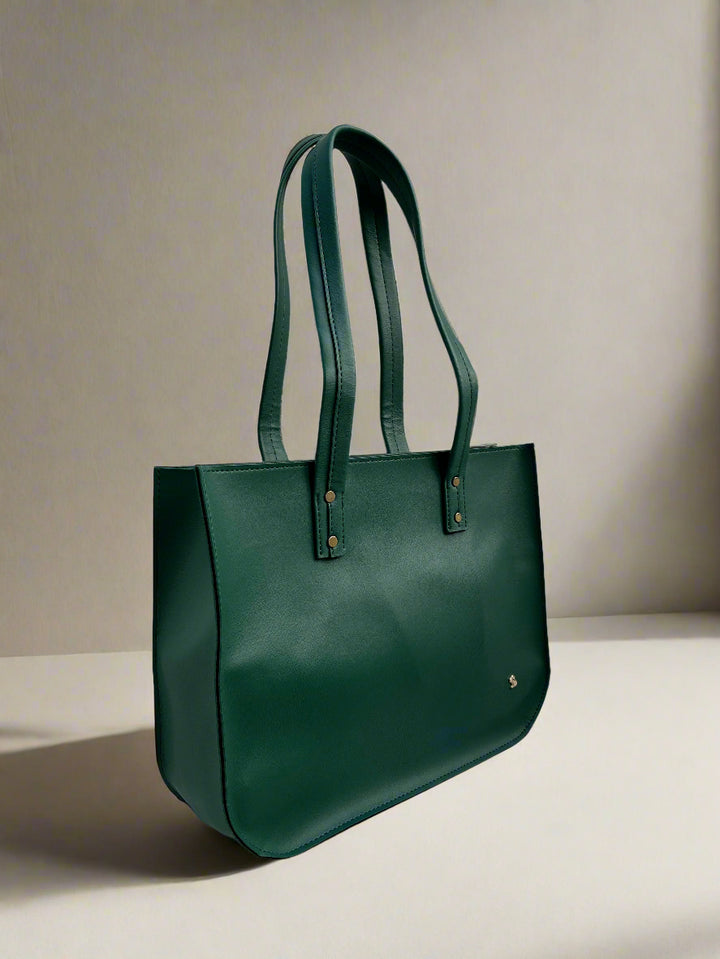 The Basic Tote - Green