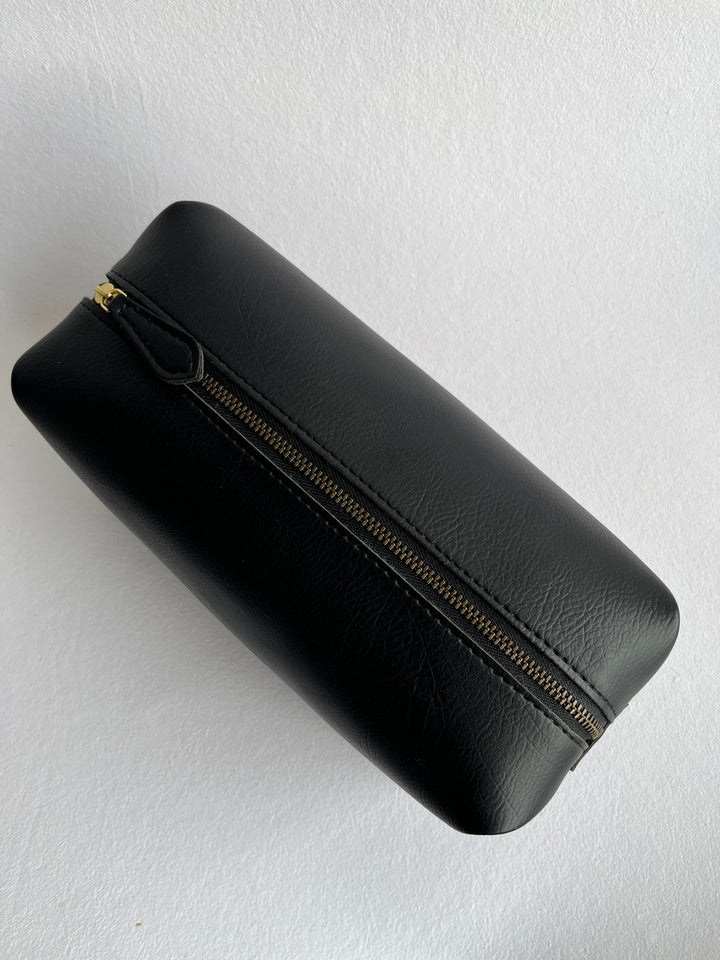 Personalised Travel Pouch - Black