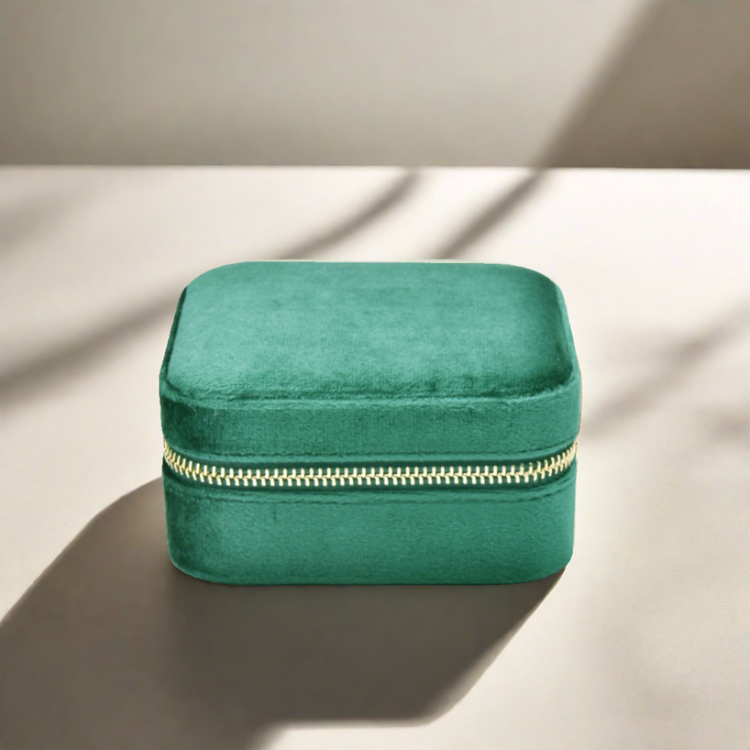 Velvet Jewellery Box Green – Moon Rabbit Lifestyle