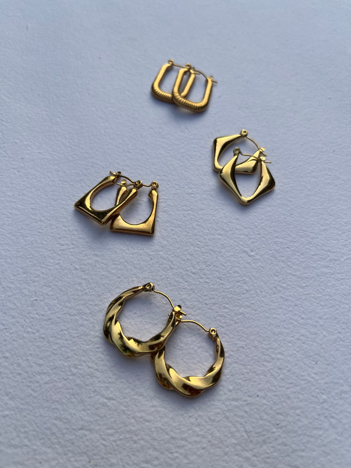 Azha Hoop Earrings