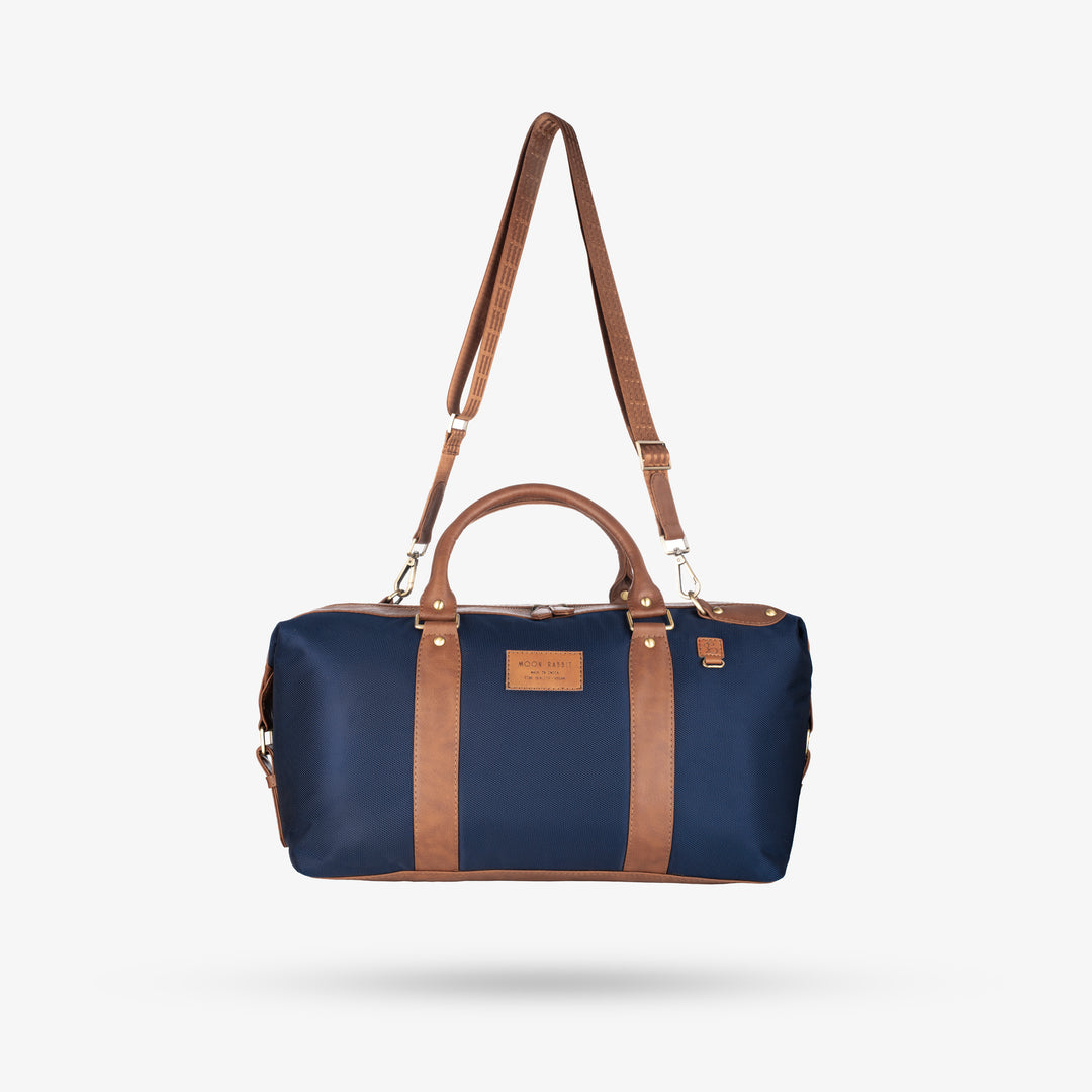 vegan leather duffel bag