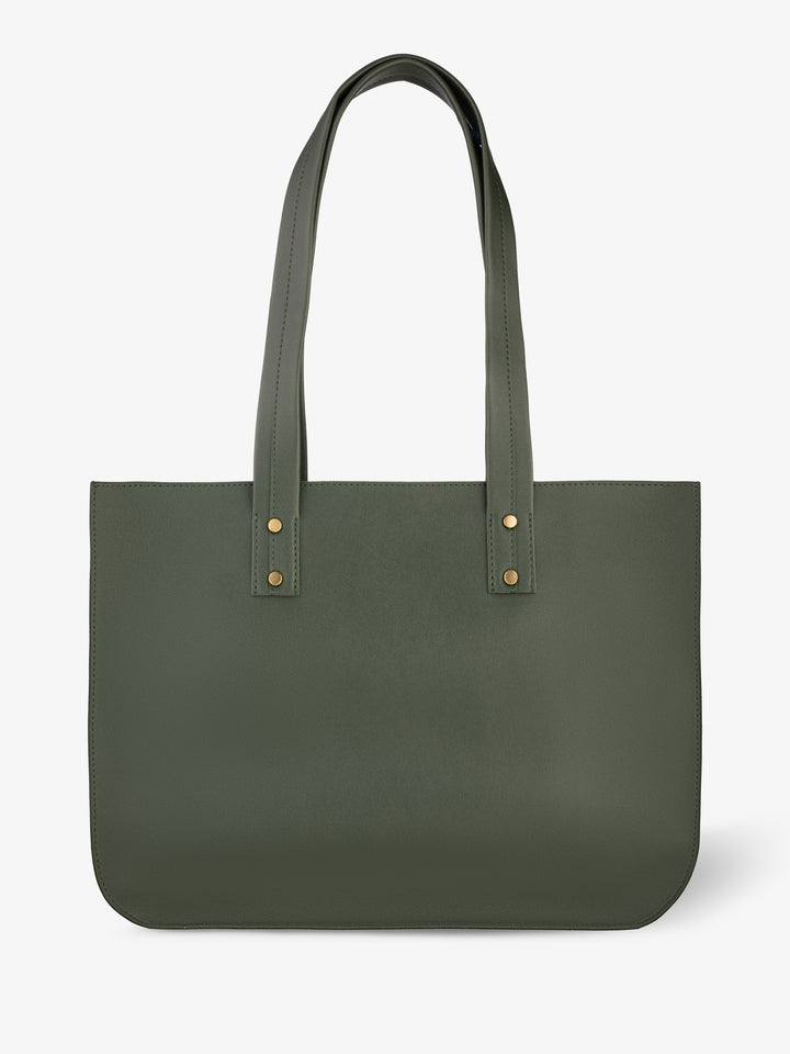 olive green tote handbags