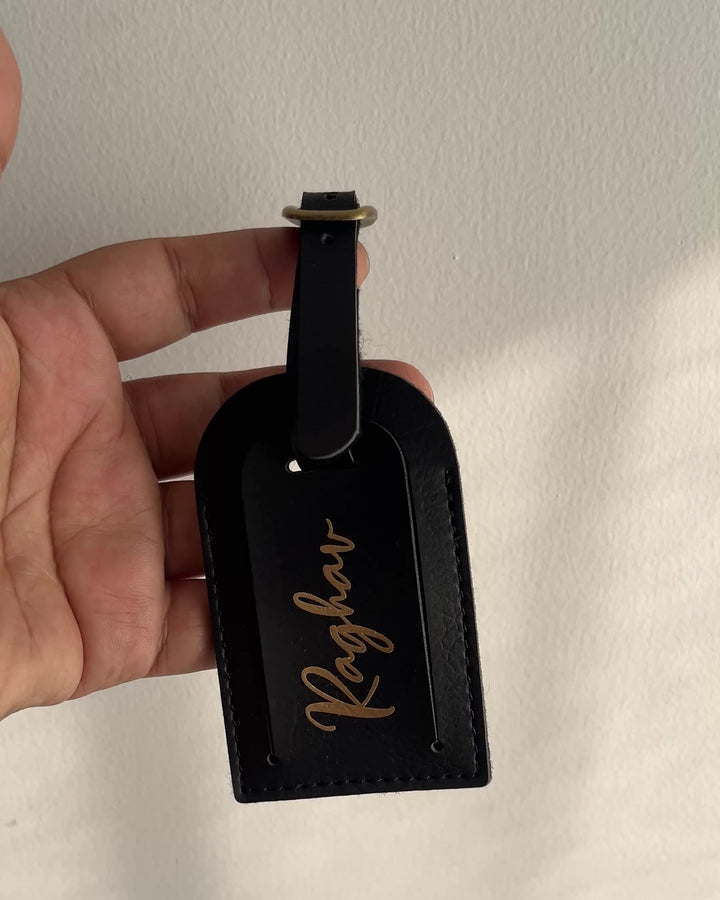 Luggage Tag - Black
