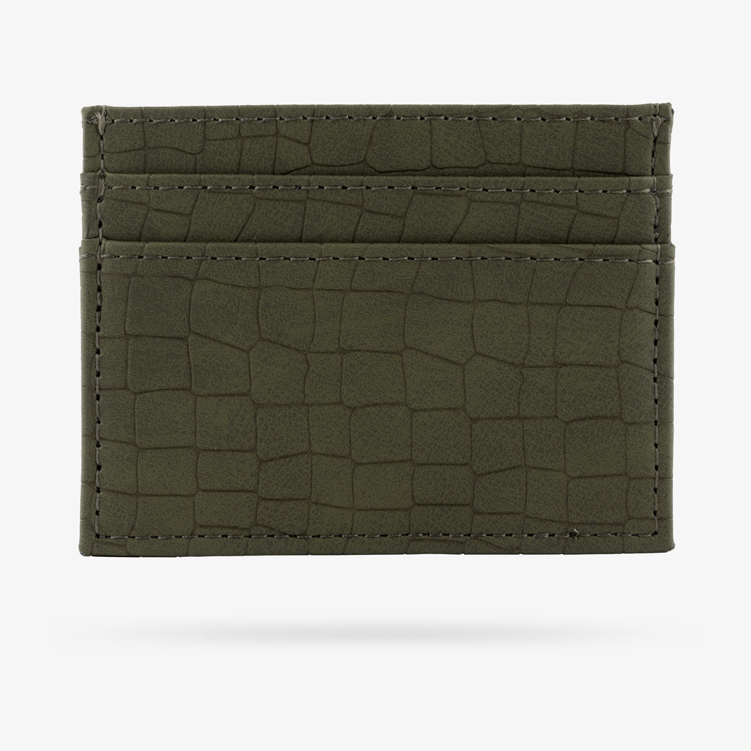 Card Holder - Croc Texture