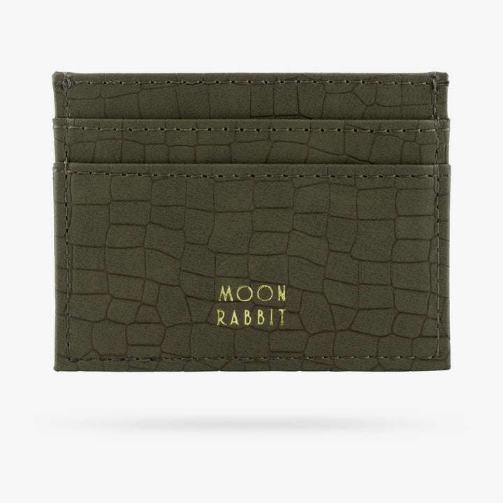 Card Holder - Croc Texture