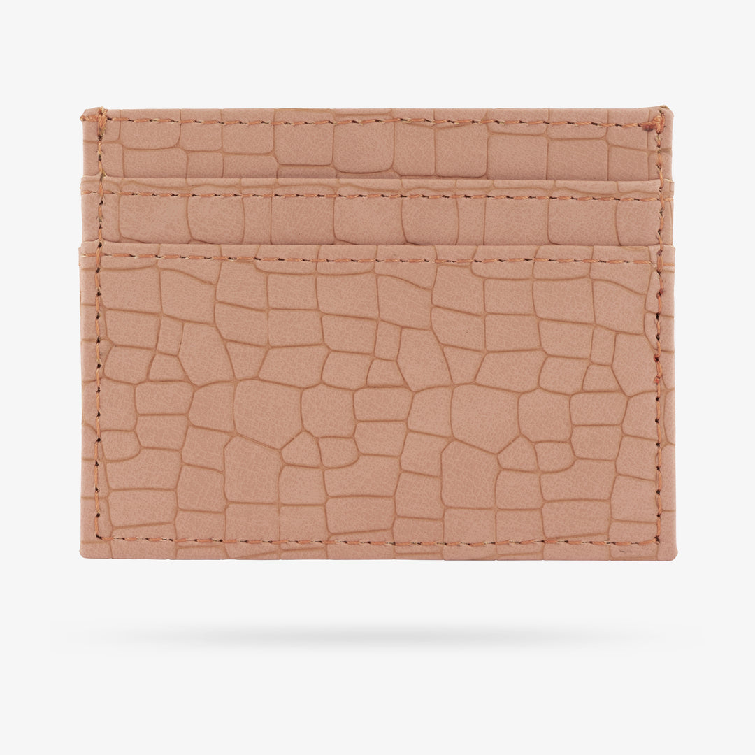 Card Holder - Croc Texture