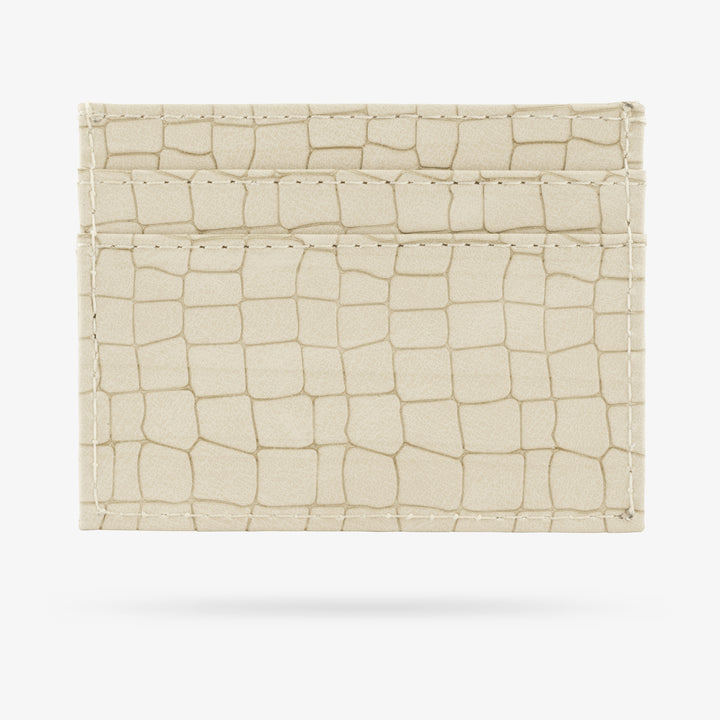 Card Holder - Croc Texture