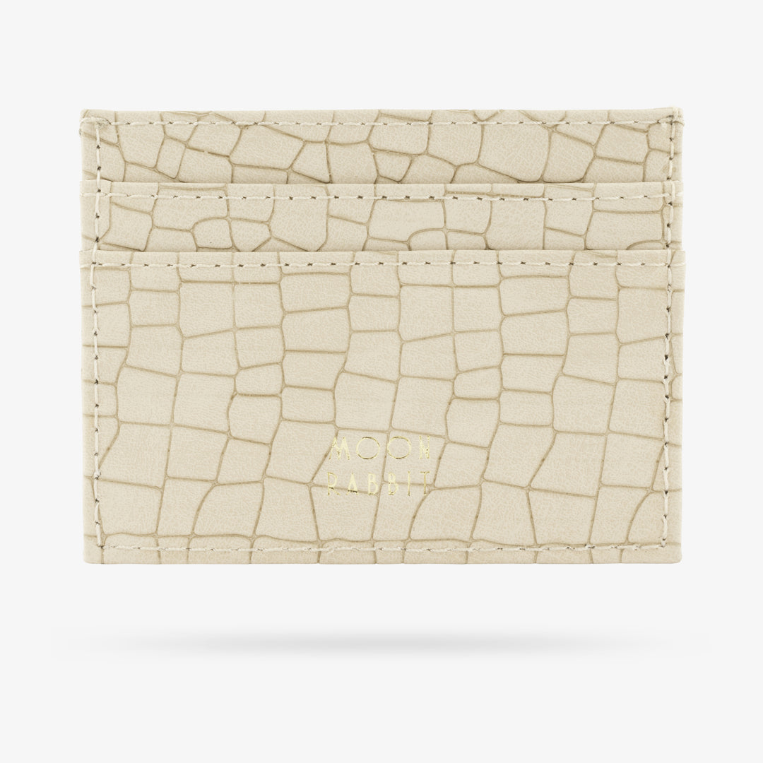 Card Holder - Croc Texture