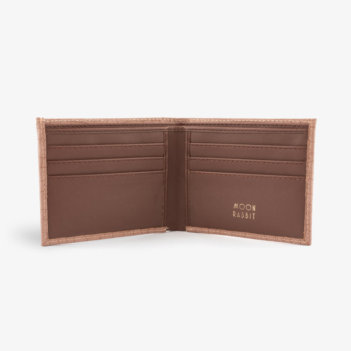 Bifold wallet - CROC Texture