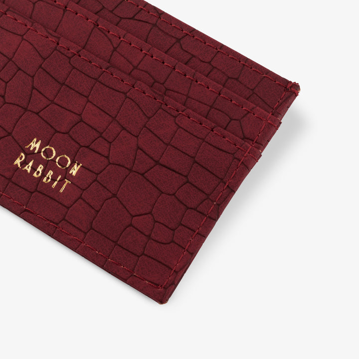 Card Holder - Croc Texture