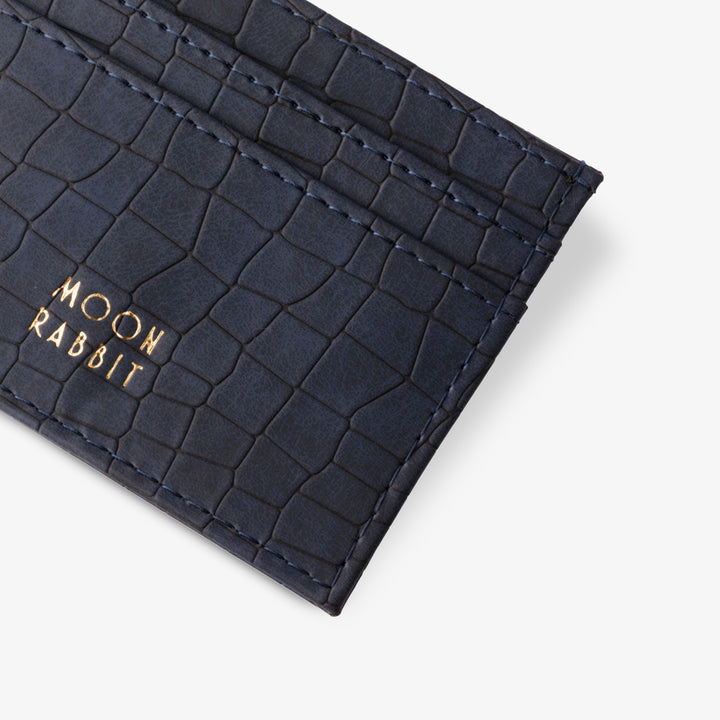 Card Holder - Croc Texture