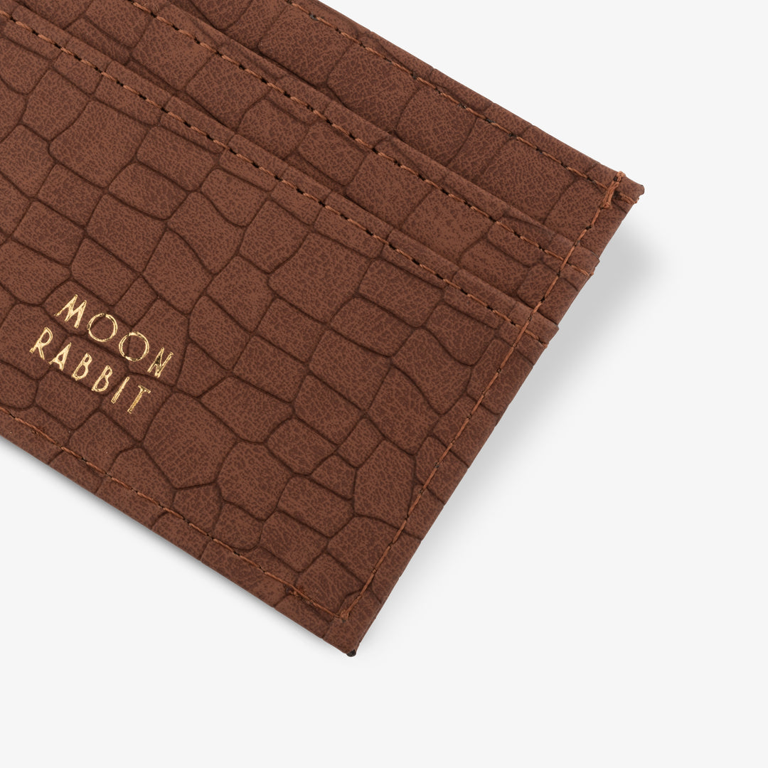 Card Holder - Croc Texture