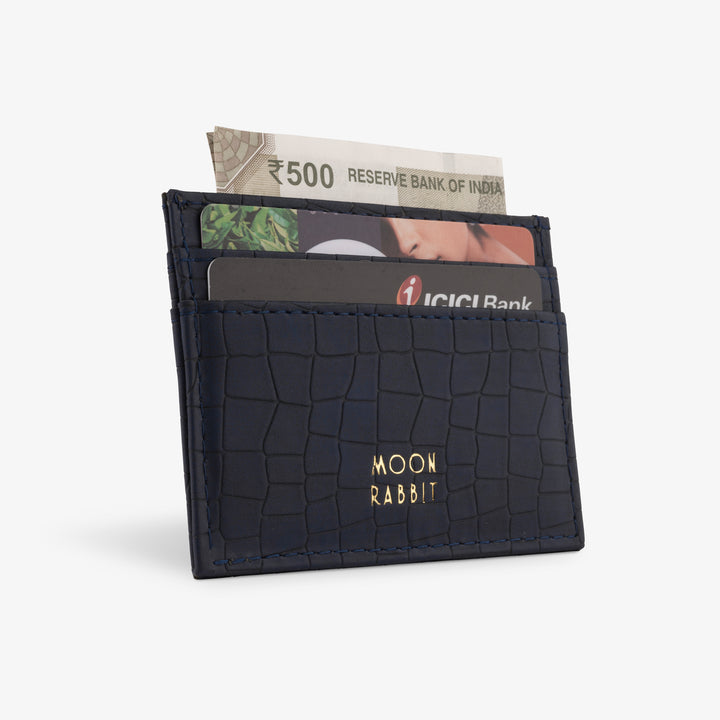 Card Holder - Croc Texture